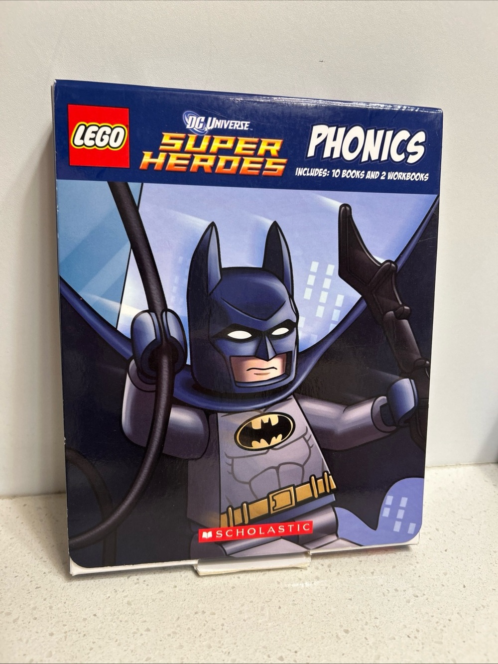 Lego Phonics Book Set Super Heroes Batman